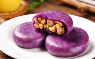 生活特供的紫薯肉饼有何特别之处？