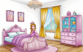 如何画小公主房间？简单步骤与绘画技巧解析