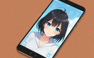 手机屏幕上怎么弄动漫