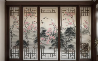 屏风门怎么花？有哪些创意方法？