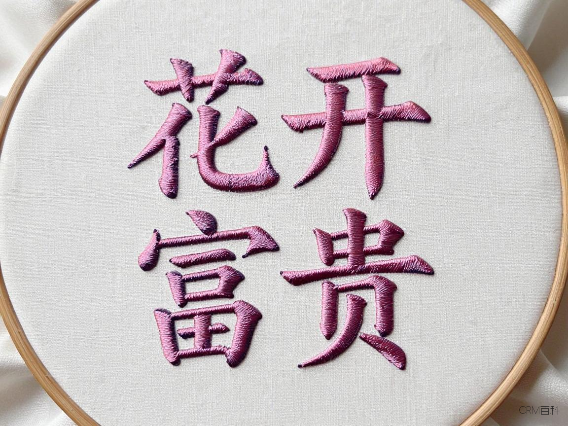 花开富贵怎么绣？新手如何快速上手？-第1张图片-HCRM百科
