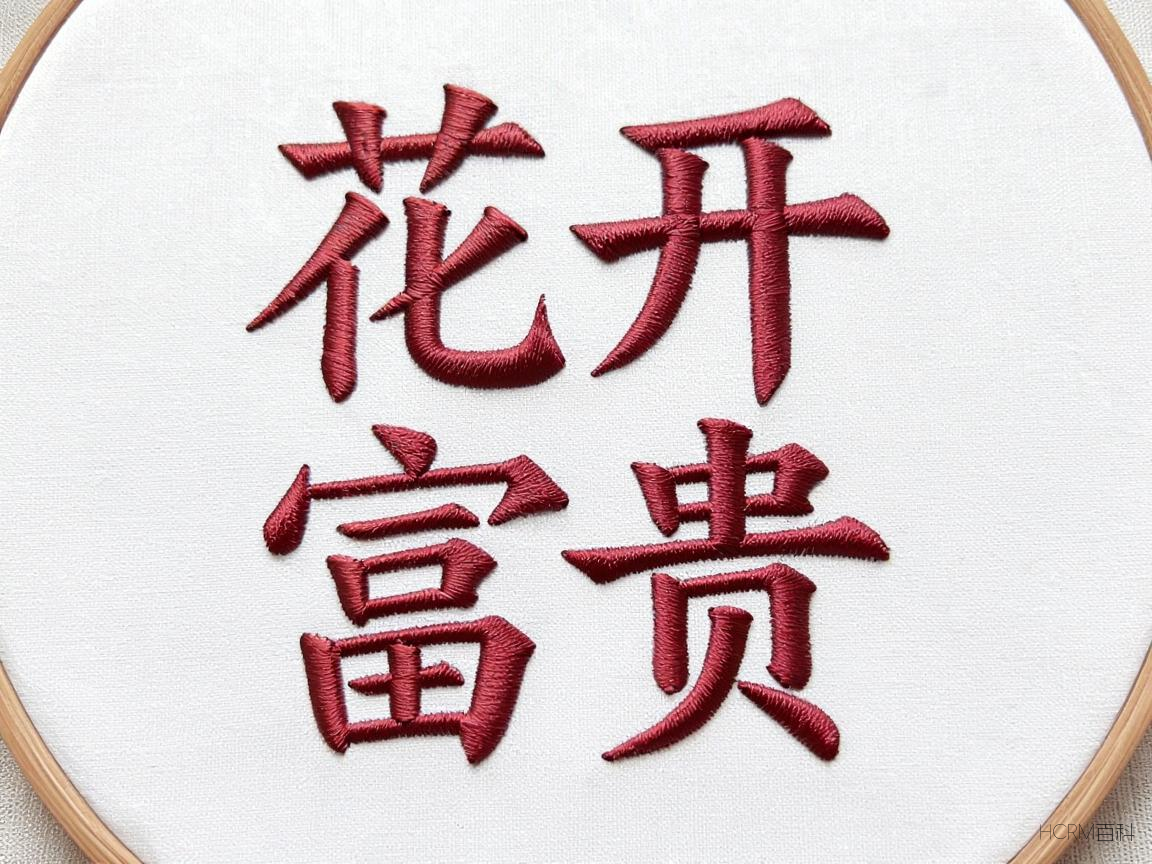 花开富贵怎么绣？新手如何快速上手？-第2张图片-HCRM百科