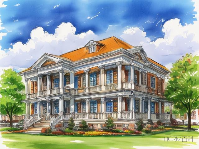 怎么画美式建筑?有哪些步骤和技巧?-第1张图片-HCRM百科 怎么画美式建筑?有哪些步骤和技巧?-第1张图片-HCRM百科