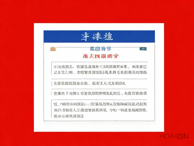 需要什么材料?办理流程是什么?-第1张图片-HCRM百科 需要什么材料?办理流程是什么?-第1张图片-HCRM百科